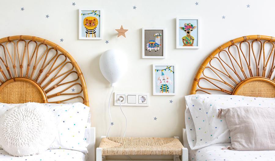 Idea para el confinamiento: Cuadros bordados infantiles Nicolasito