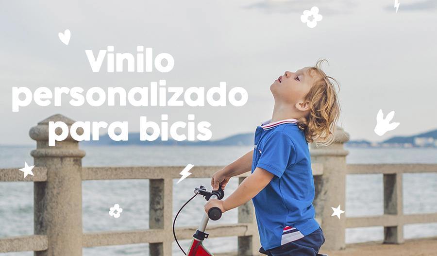 Vinilo personalizado para bicis