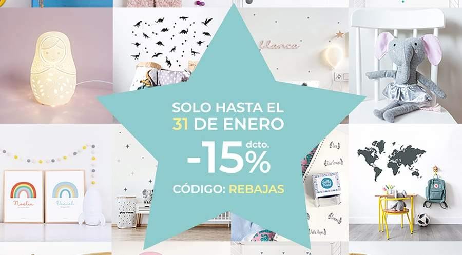 Rebajas en decoración infantil