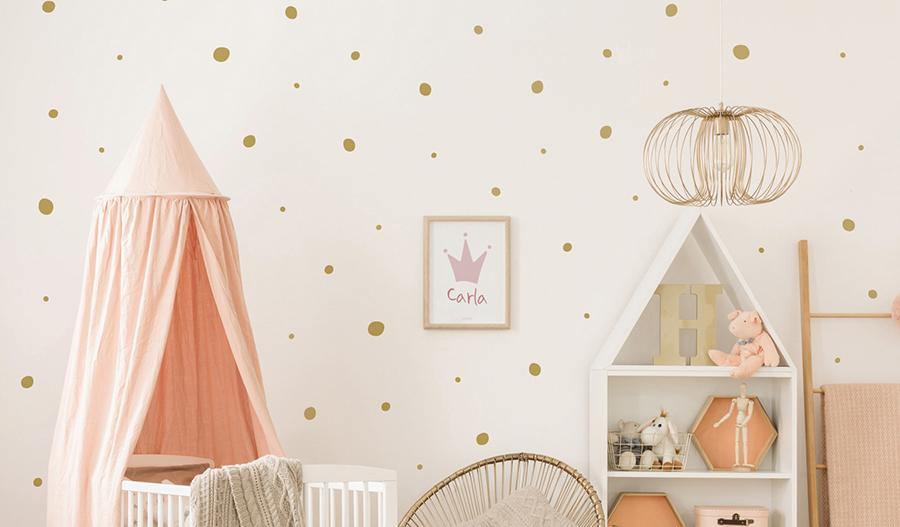 Vinilo Lunares irregulares Nicolasito