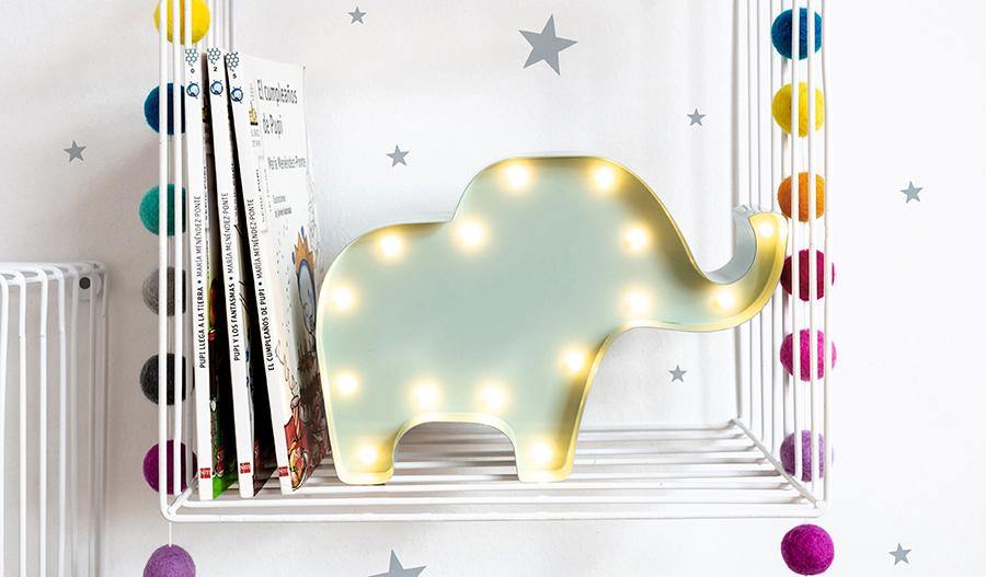 Luminoso led Elefante Nicolasito