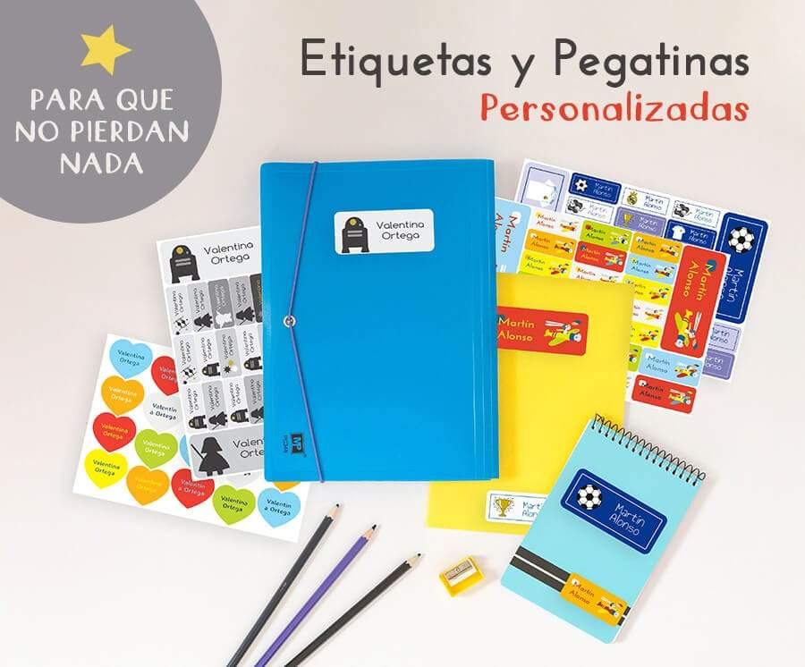 Etiquetas y pegatinas personalizadas