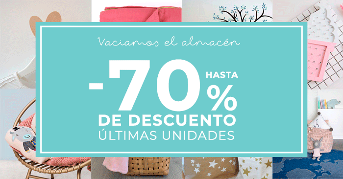 Promoción unidades en stock liquidación