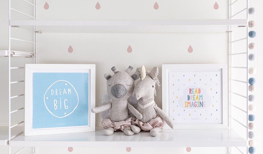 Decoración para cuarto de bebé Nicolasito