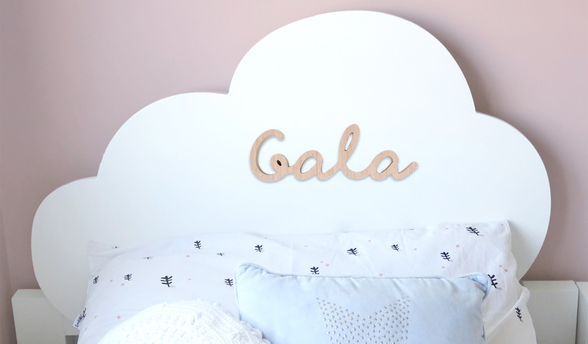decoracion infantil nicolasito.es cabecero nube rosa personaliza