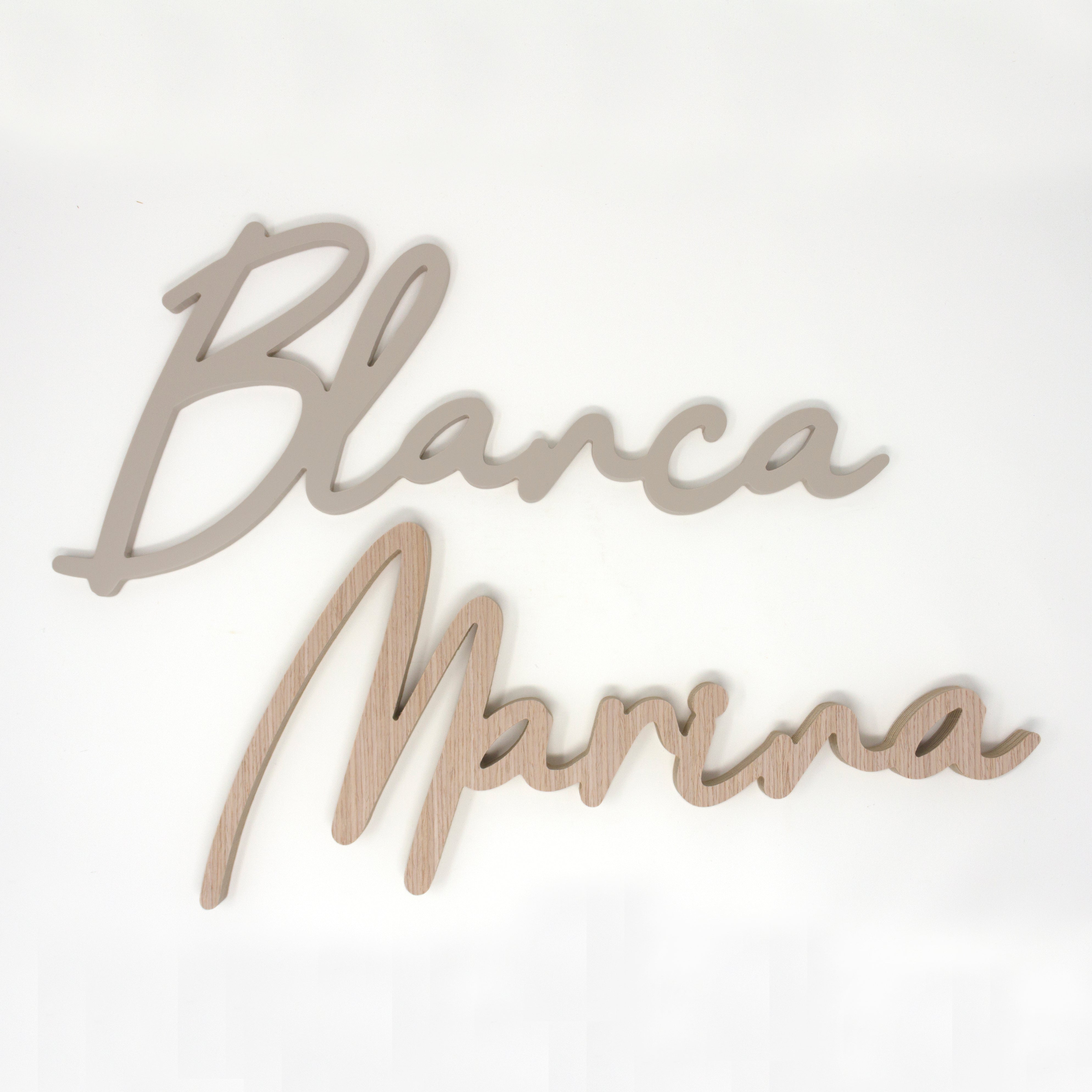 Nombre de madera estilo signature #color_Madera natural