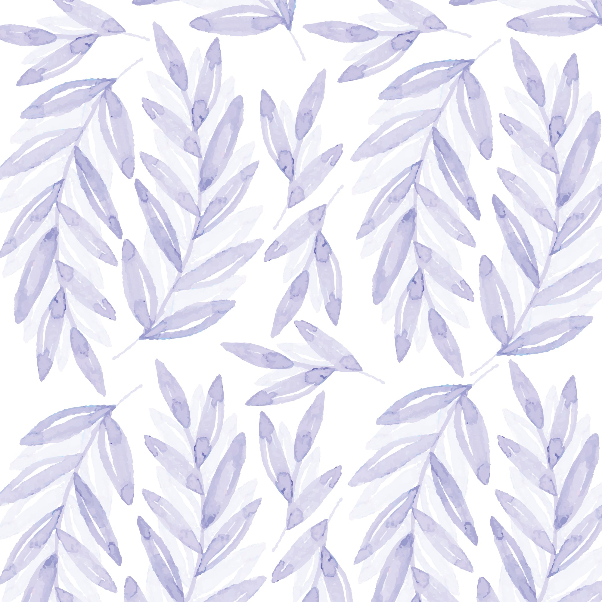 Primer plano donde se aprecia el detalle de corte y la forma del vinilo decorativo para paredes plantas laurel en color lila - Nicolasito.es #color_Plantas-Laurel-Lila