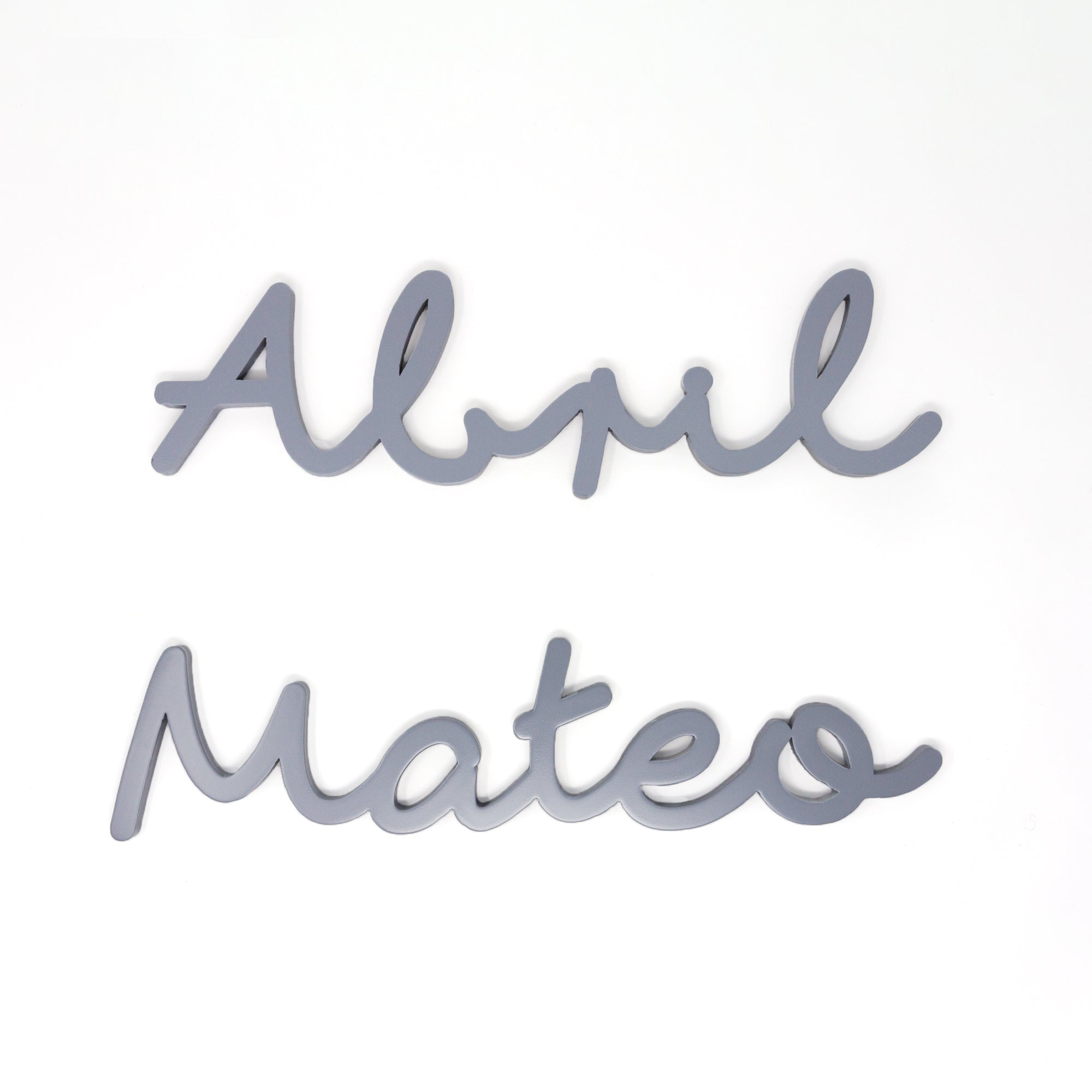 Nombres en Madera para decoración infantil nicolasito.es #color_Gris Claro