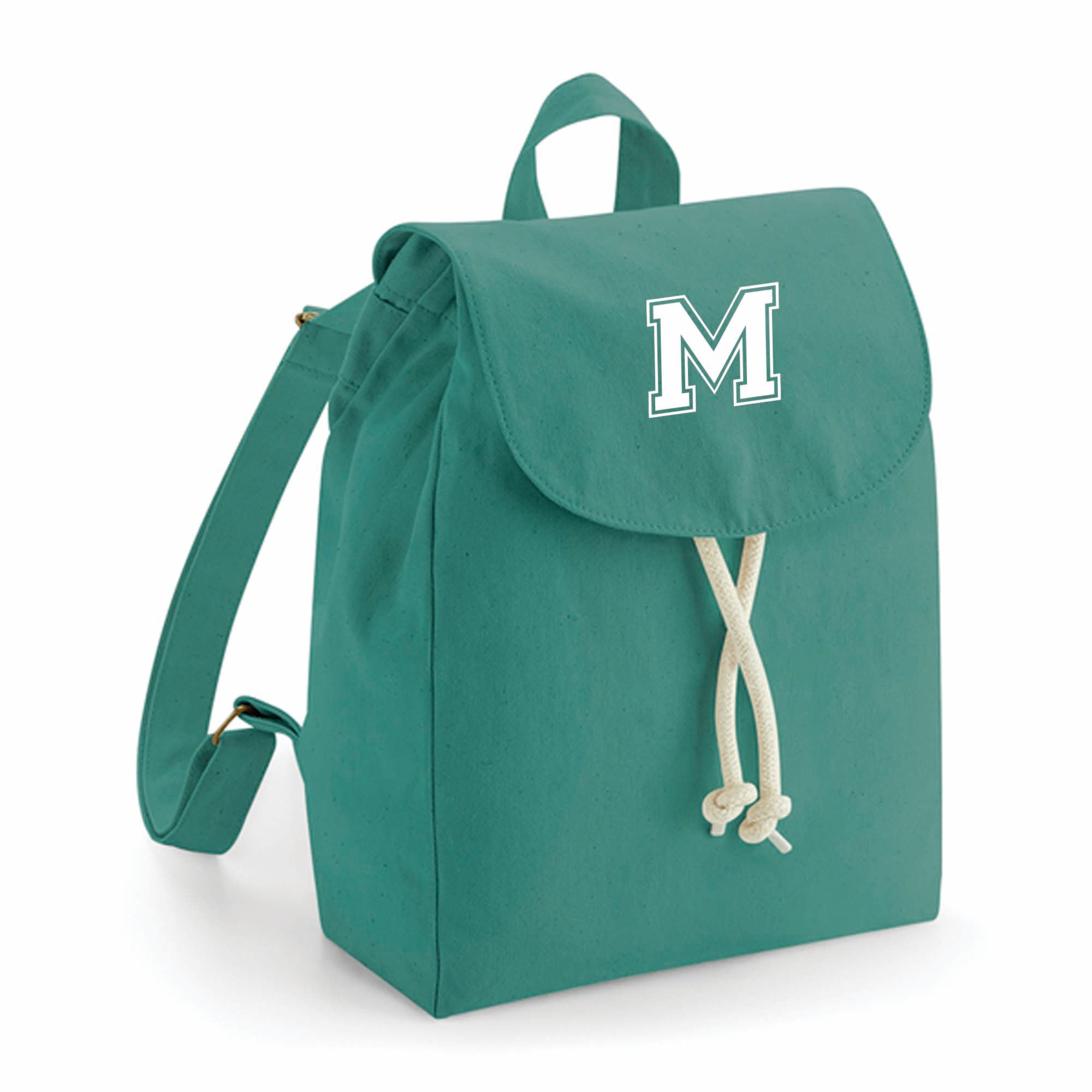 comprar mochilas pesonalizadas con inicial en color verde  #color_Mochila-verde