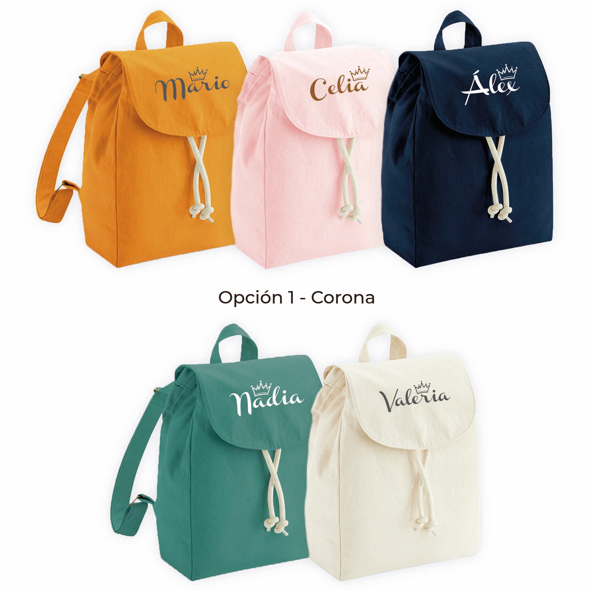 comprar mochila personalizada con nombre