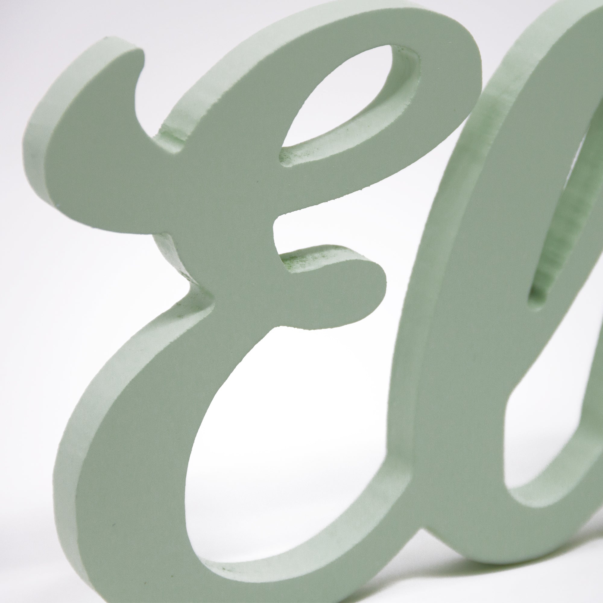 Nombre de madera estilo Caligrafia mint Nicolasito #color_Mint