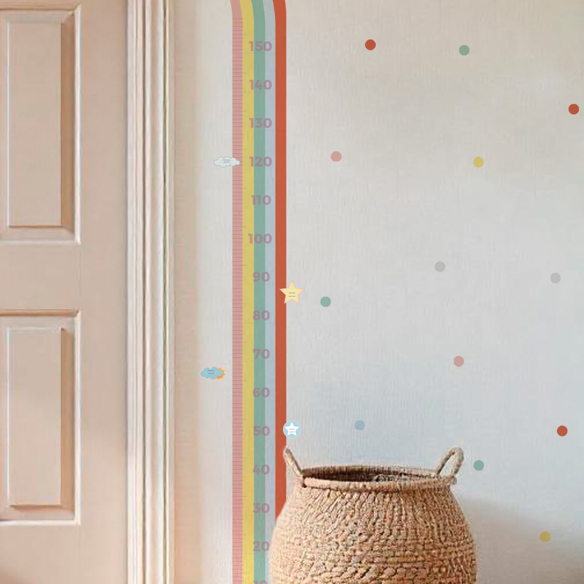 Comprar pegatinas para medidores infantiles de pared nicolasito #modelo_Modelo 2