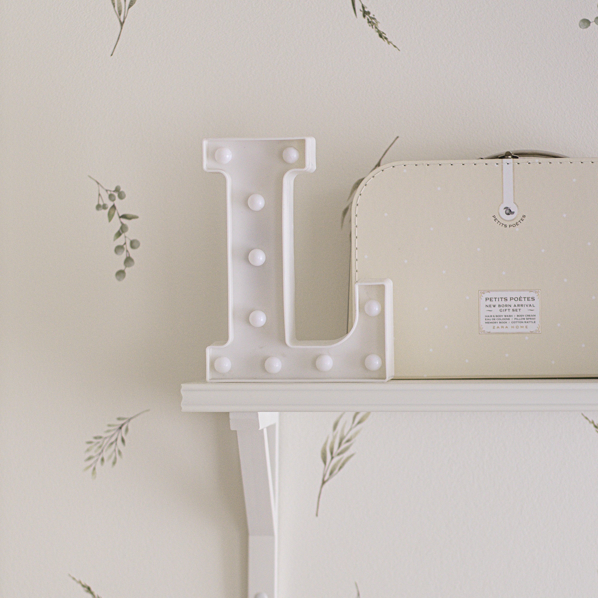 Vinilo plantas nature removible Nicolasito.es sobre pared gotelé suave decoración hogar