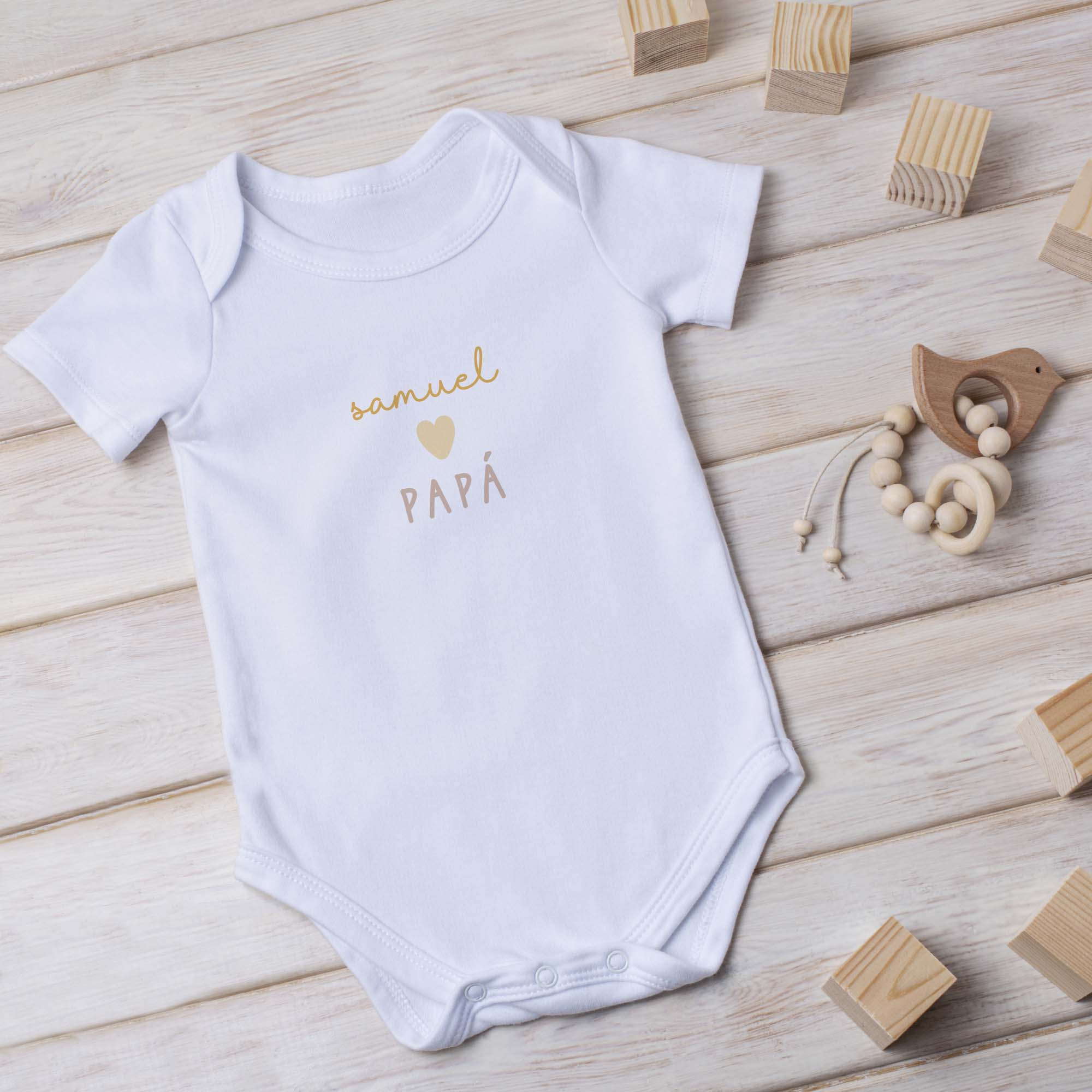 ideas de regalos personalizados para regalar el día del padre #color_Body-Papa-Naranja