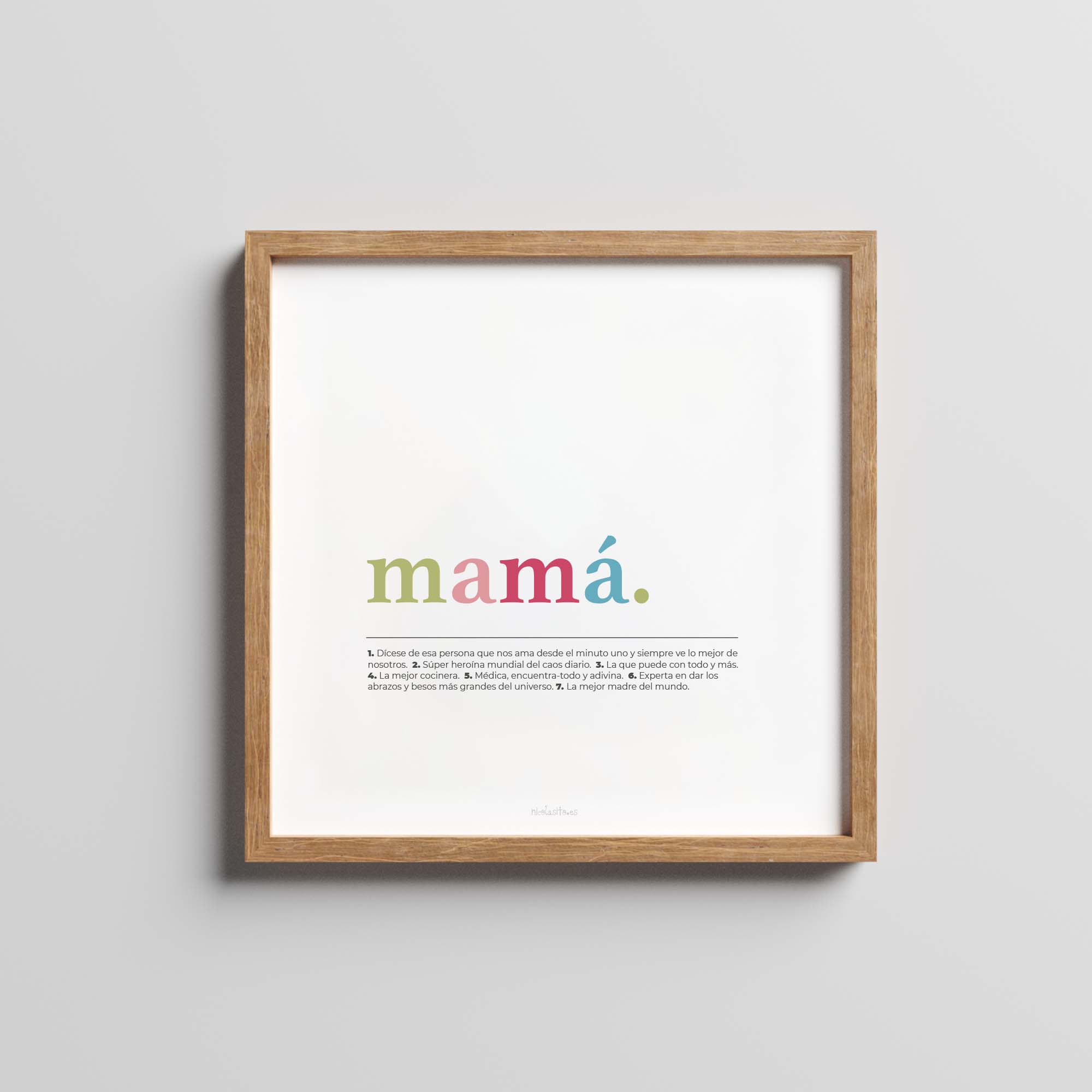 ideas de regalos originales para regalar el día de la madre #Tamaño_23x23 cm