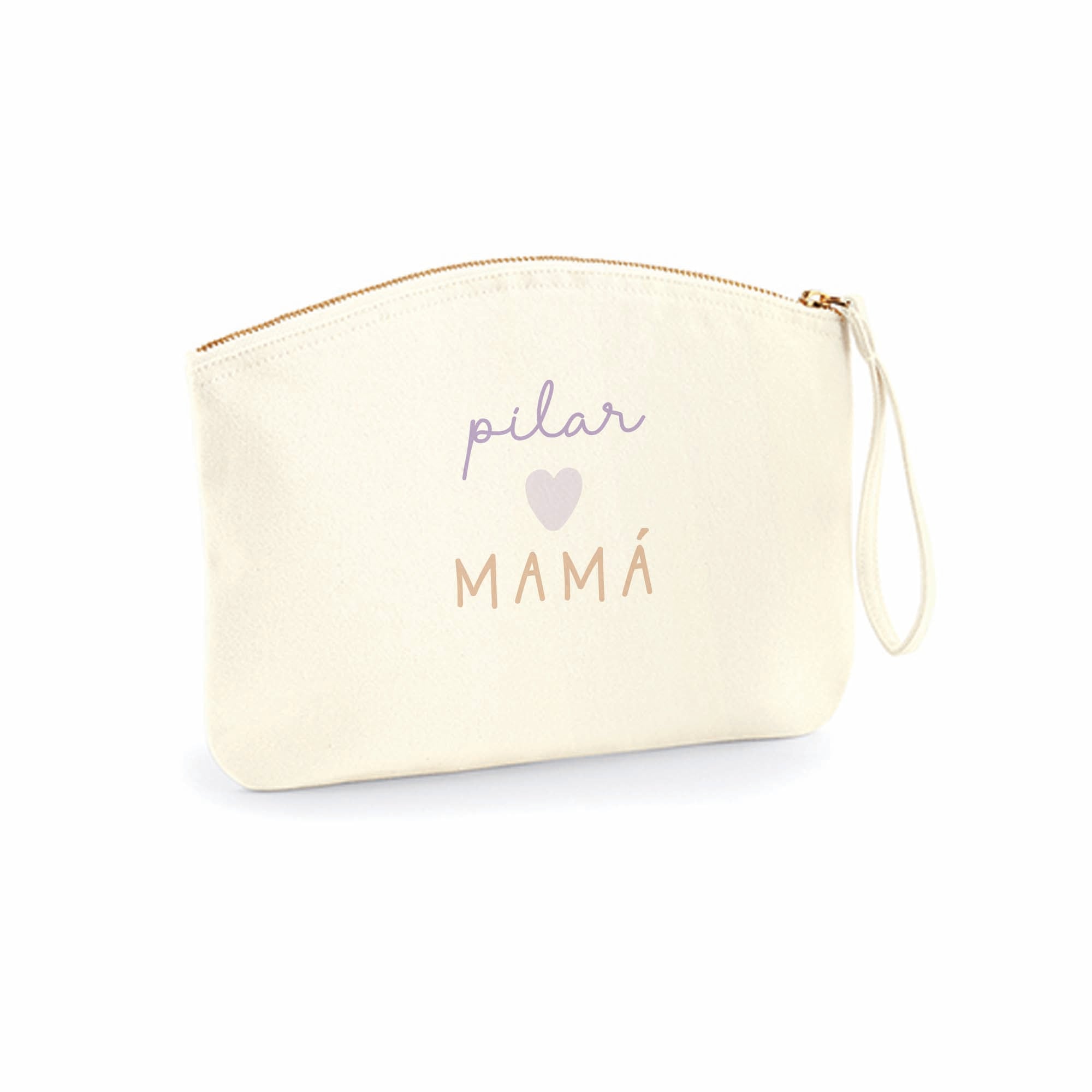 ideas de regalos personalizados para regalar a mamá neceser en color lila #color_bolsa-lila