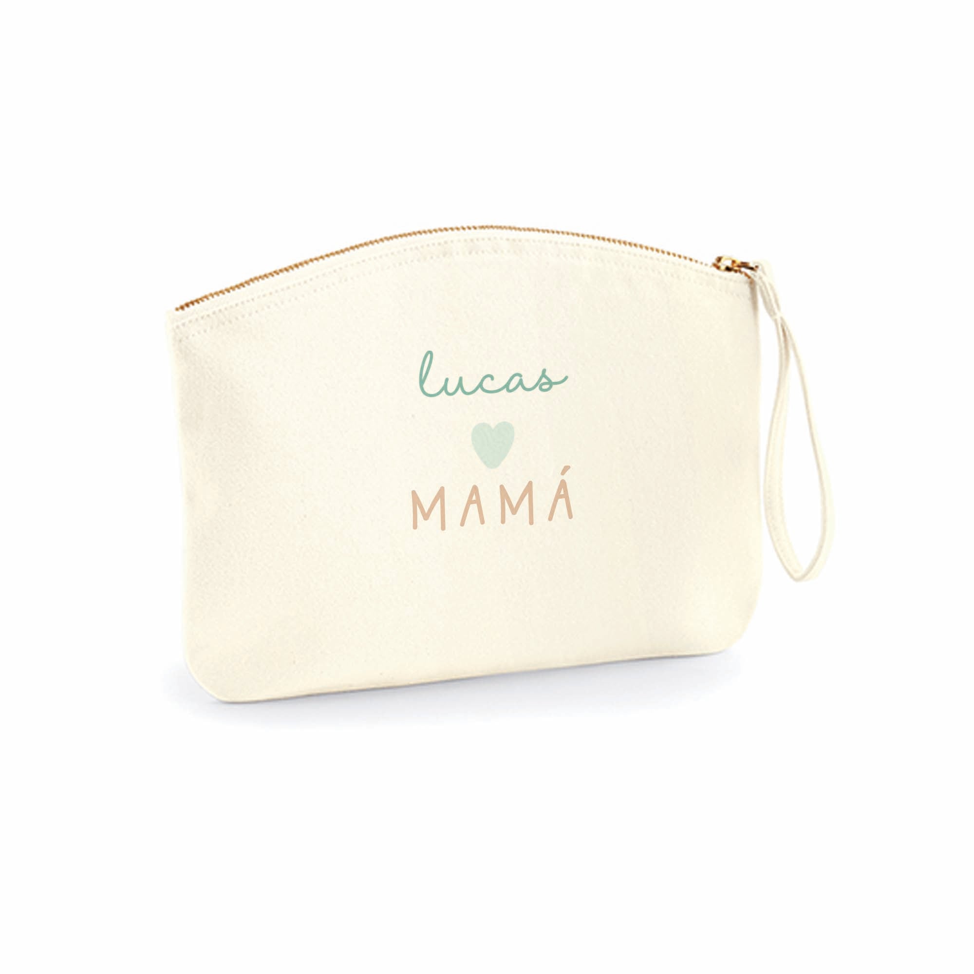 ideas de regalos personalizados para regalar a mamá neceser en color mint #color_bolsa-mint