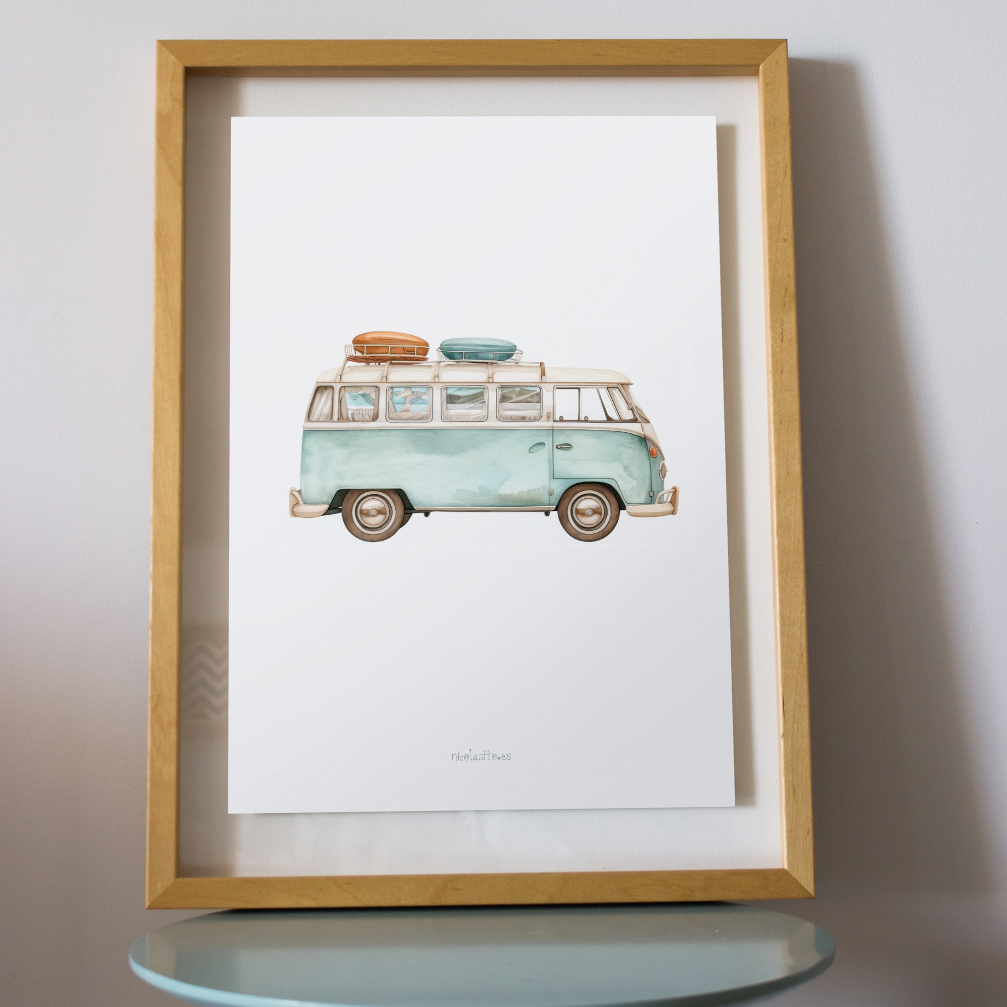 #modelo_Furgoneta lámina decorativa furgoneta salinas nicolasito.es
