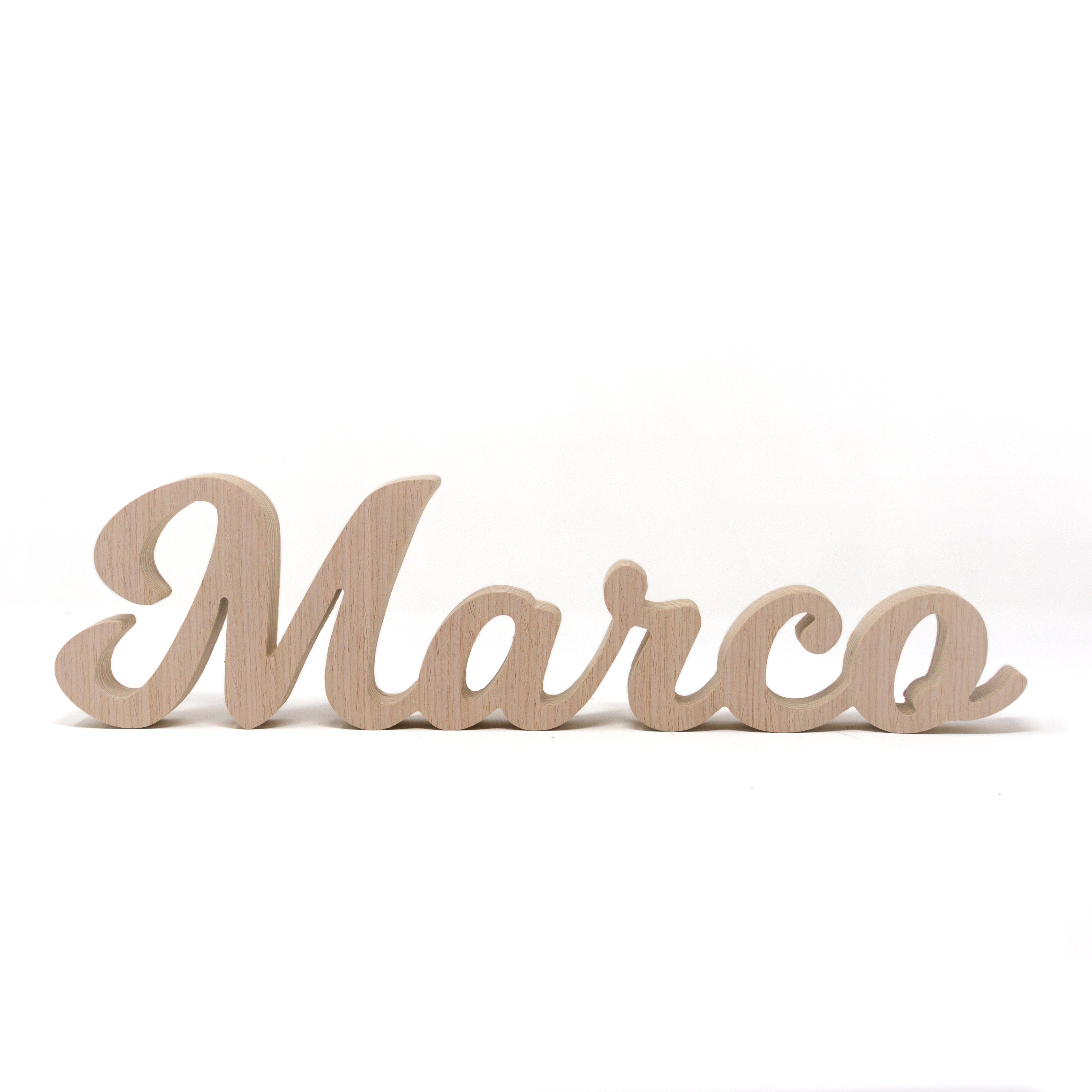 Nombres de madera Nicolasito #color_Madera natural