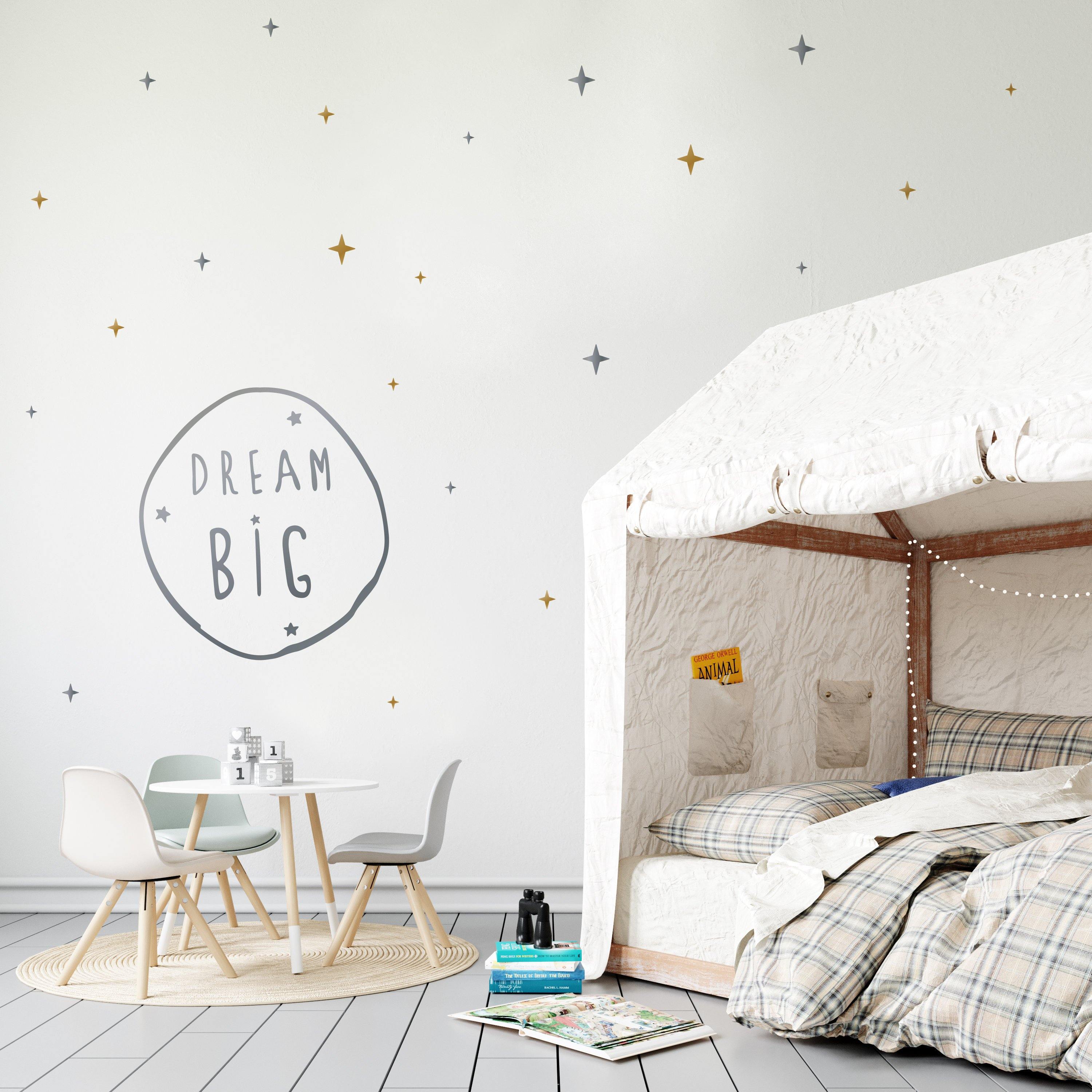 Vinilo Dream Big - Nicolasito.es #color_Plata