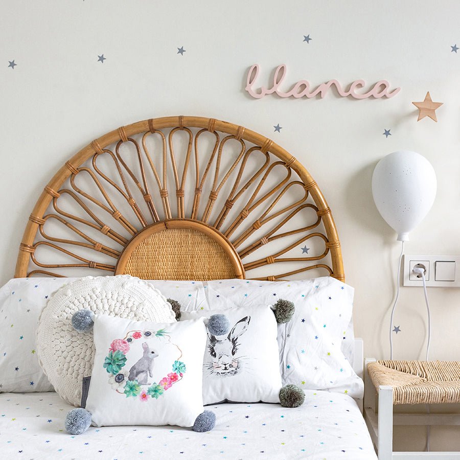 Vinilo mini estrellitas cuarto infantil #color_Gris claro