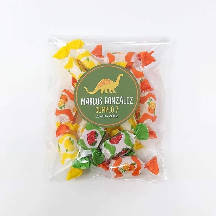 Adhesivos Dinosaurios Cumpleaños