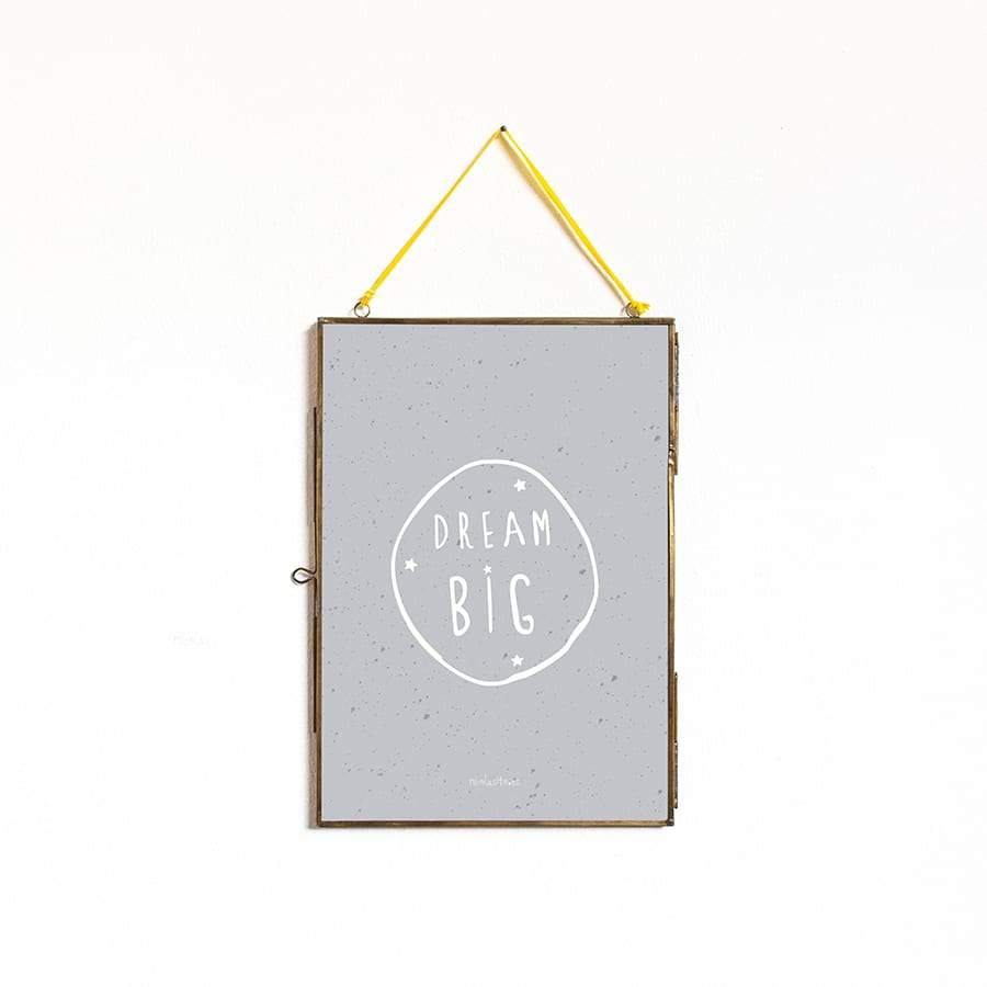 Lámina Dream Big #medidas_21x30cm #color_Gris Claro