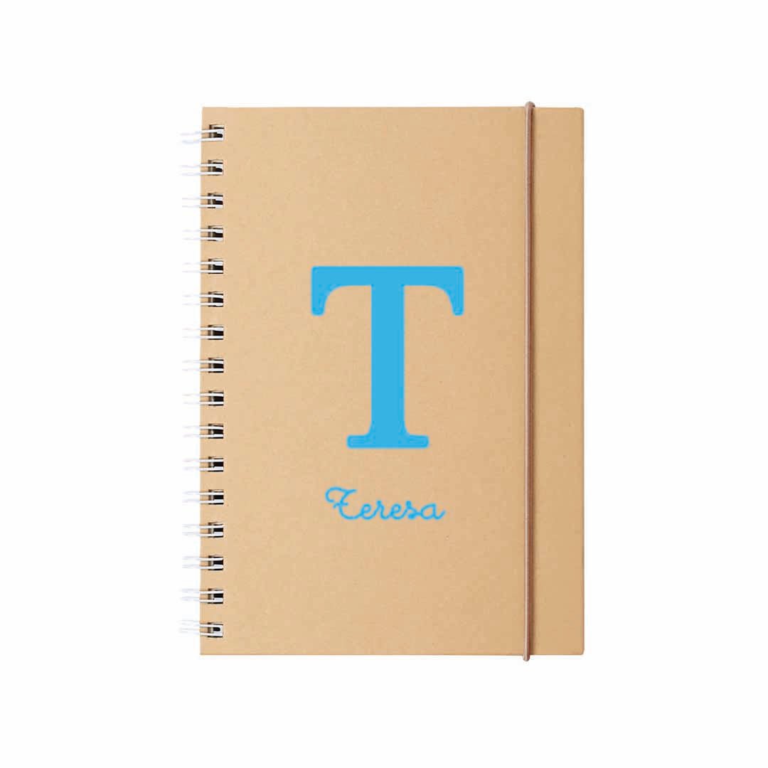 Cuaderno personalizado de kraft para regalar a mamá el día de la madre