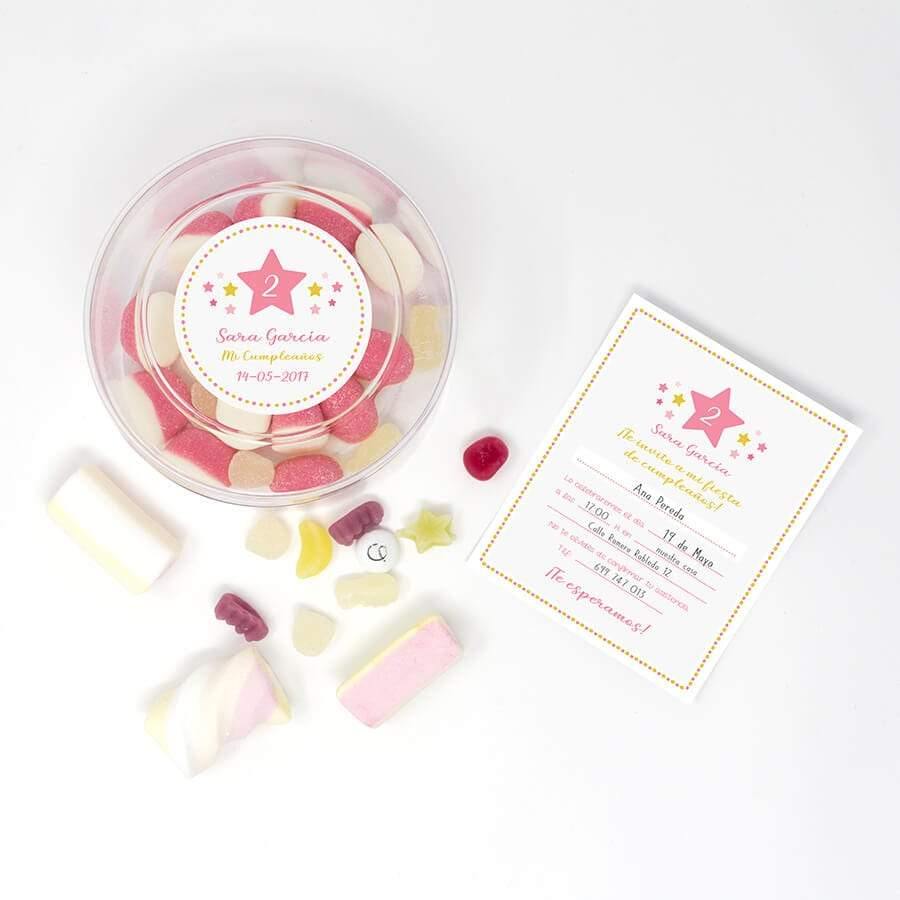 Invitaciones Cumpleaños Estrellas