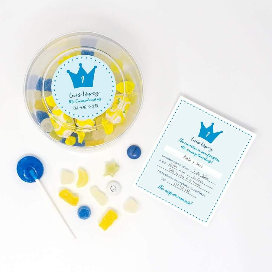 Invitaciones Cumpleaños Corona