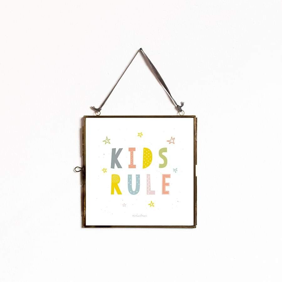 Lamina infantil Kids Rule pastel Nicolasito #color_Multicolor