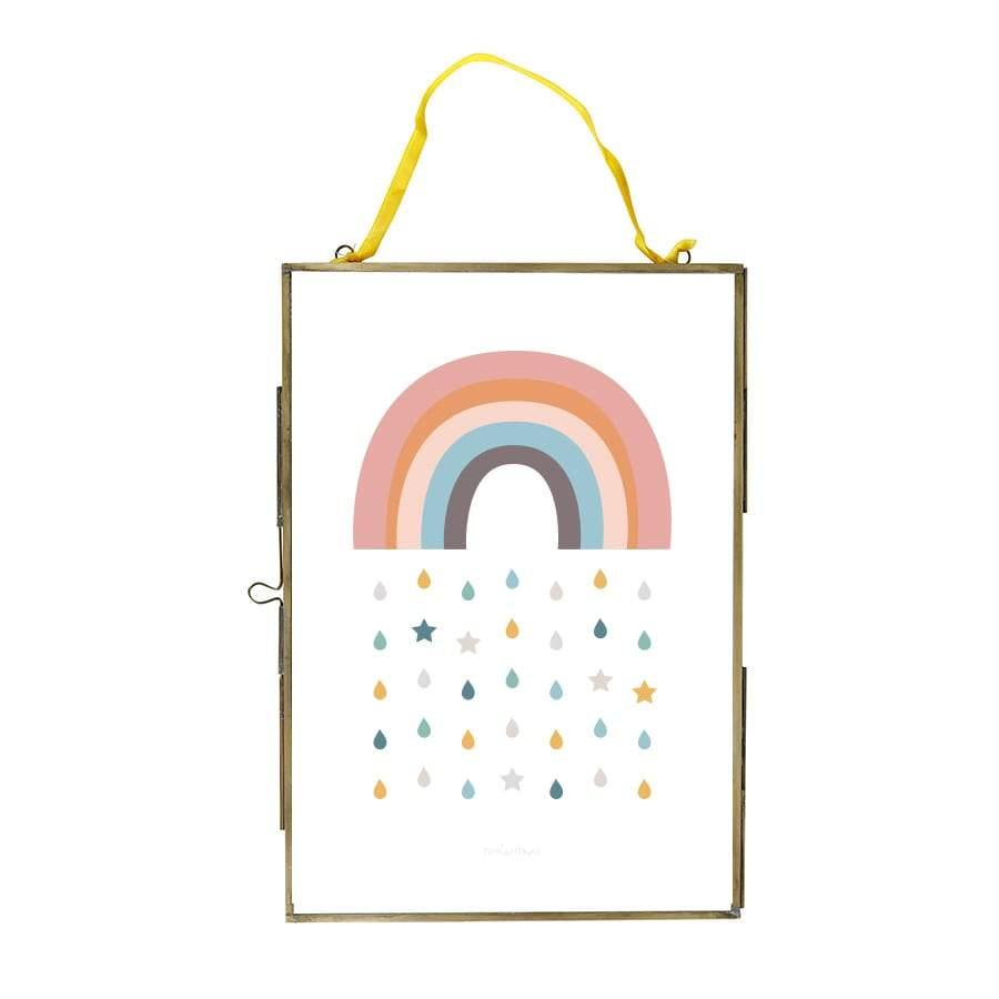 Lámina infantil ArcoIris pared nicolasito #color_ Sunset