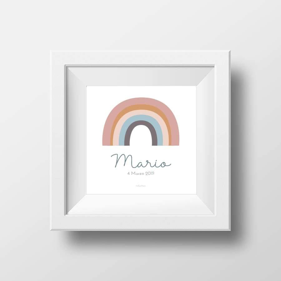 Comprar Lámina Arco Iris personalizada nombre #color_Sunset