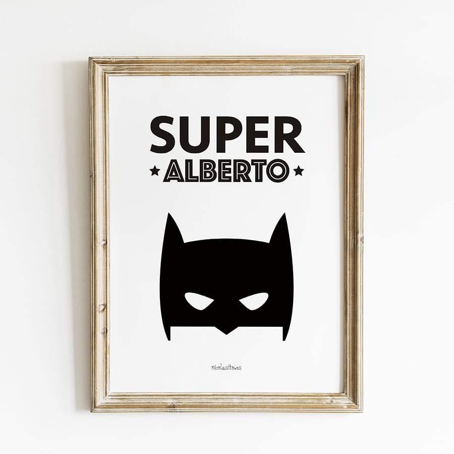 Lamina personalizada Superheroe Batman Nicolasito #modelo_Batman