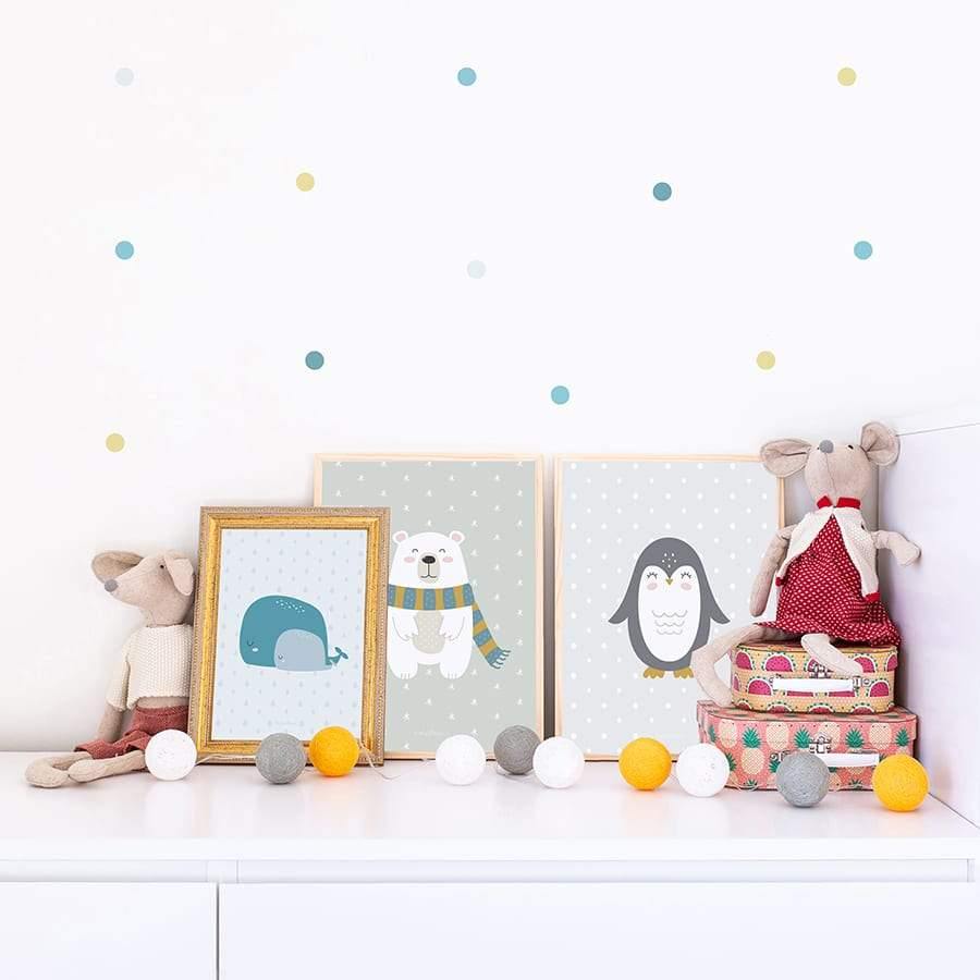 Laminas infantiles animales decoracion Nicolasito