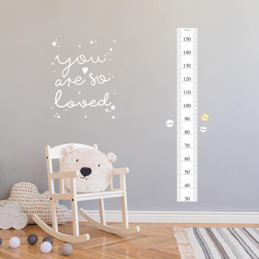 Vinilo medidor Cinta métrica blanco Nicolasito #color_Blanco