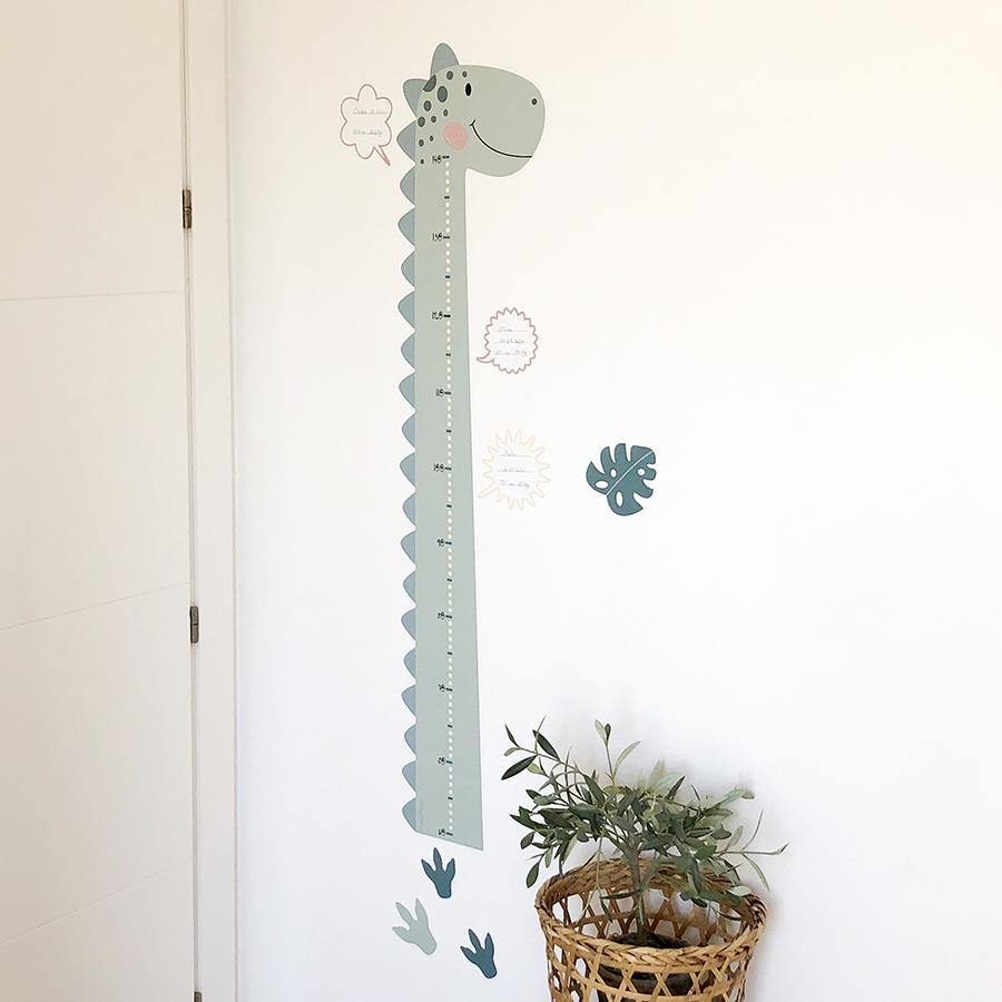 Vinilo medidor Dinosaurio Nicolasito