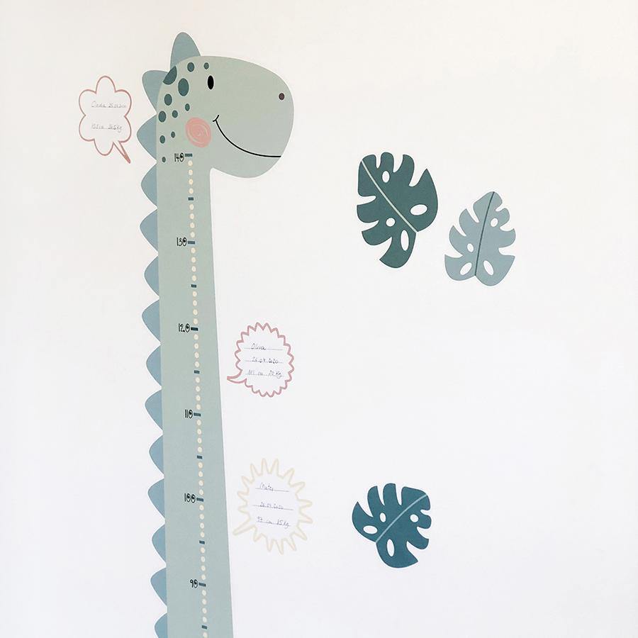 Vinilo medidor Dinosaurio Nicolasito