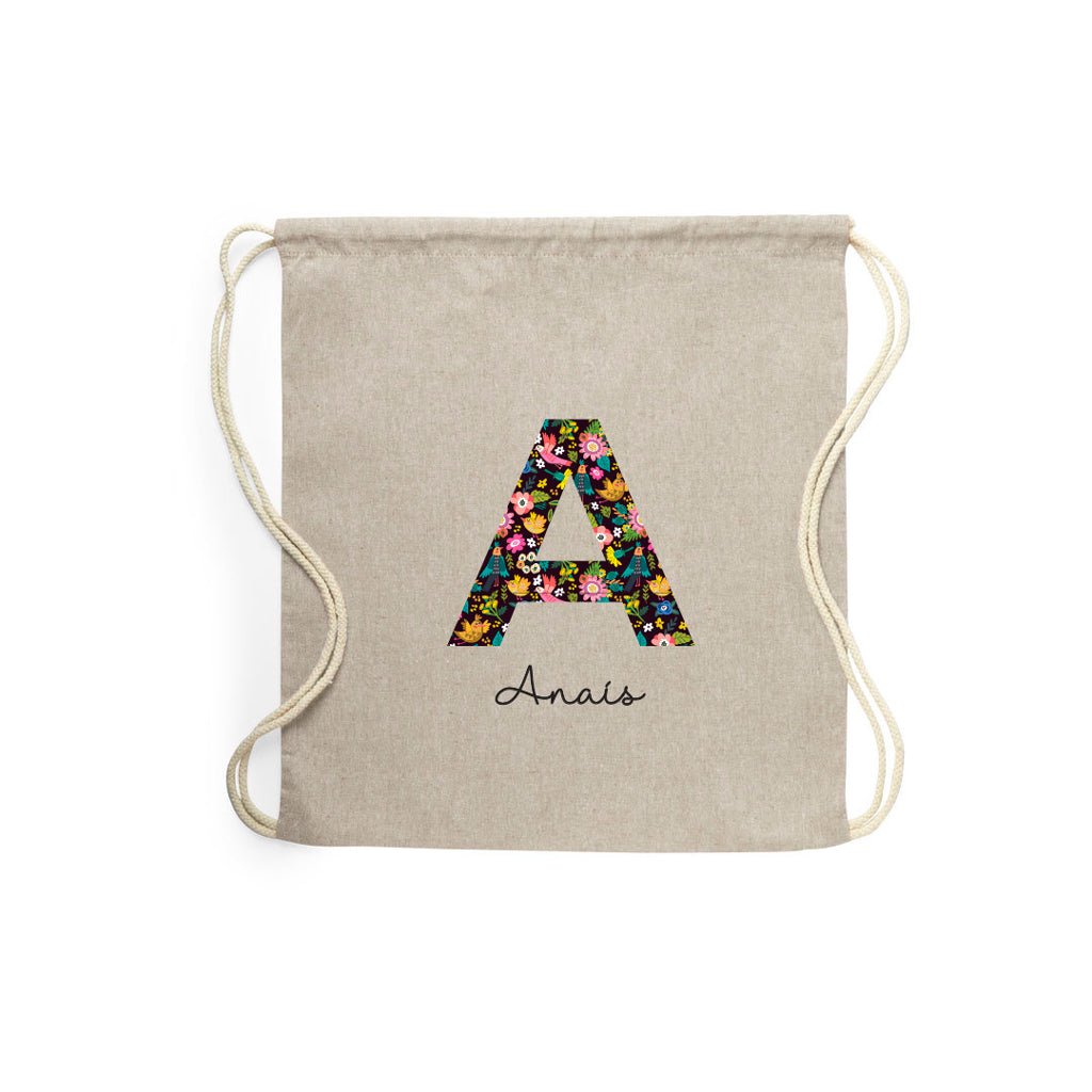 Mochila Campamento Verano Personalizada Nombre #color_Textura 6