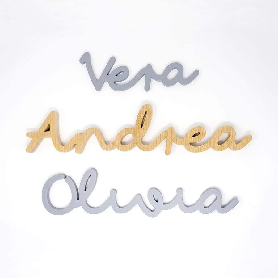 nombres madera personalizados para niñas. Regalos personalizados nicolasito.es #color_Gris Claro