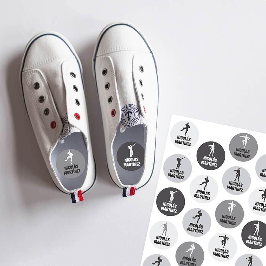 Pegatinas marcar zapatos Fortnite
