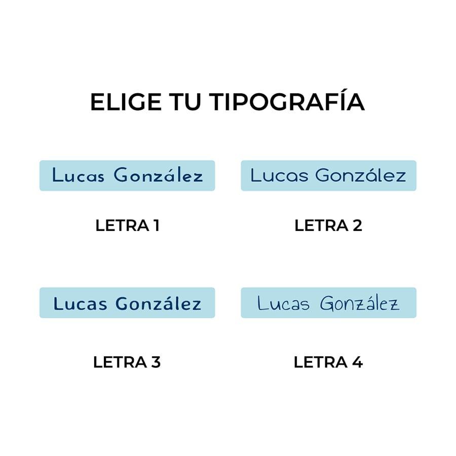 Pegatinas personalizadas mini para marcar todo, diseño bonito y sin tóxicos Nicolasito