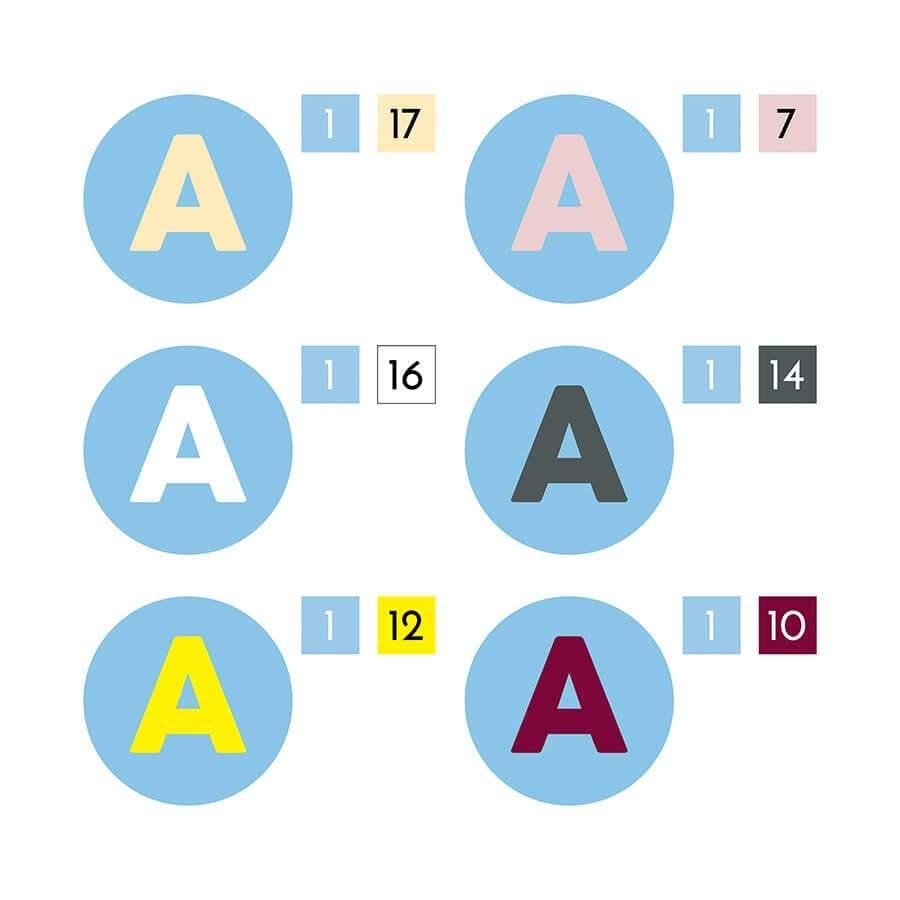 Lámina Personalizada Círculo Inicial - Nicolasito.es