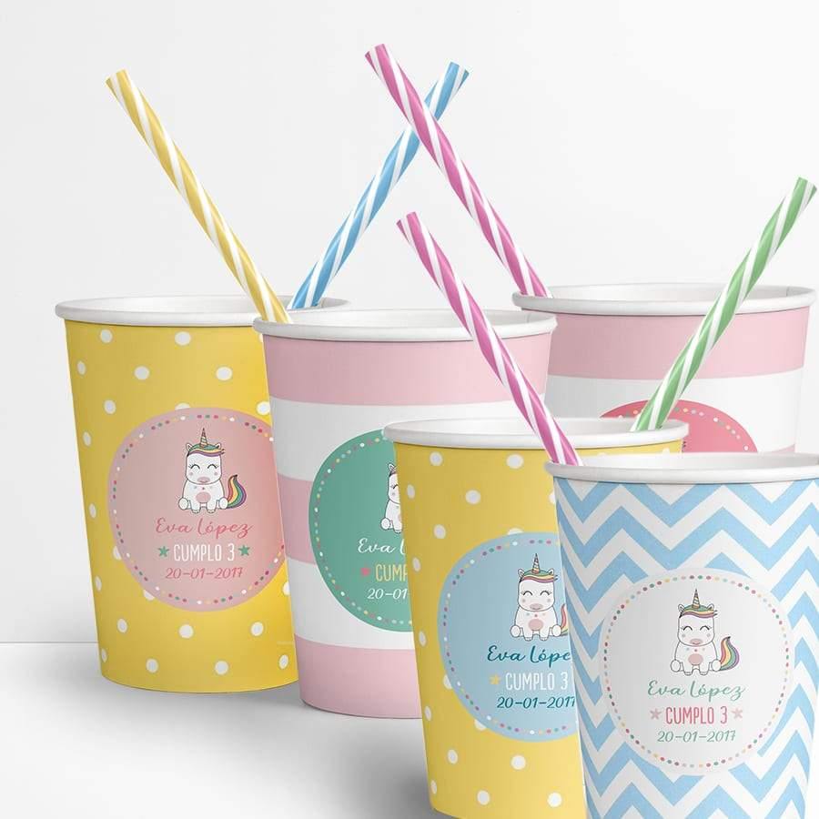 Adhesivos personalizados Unicornios