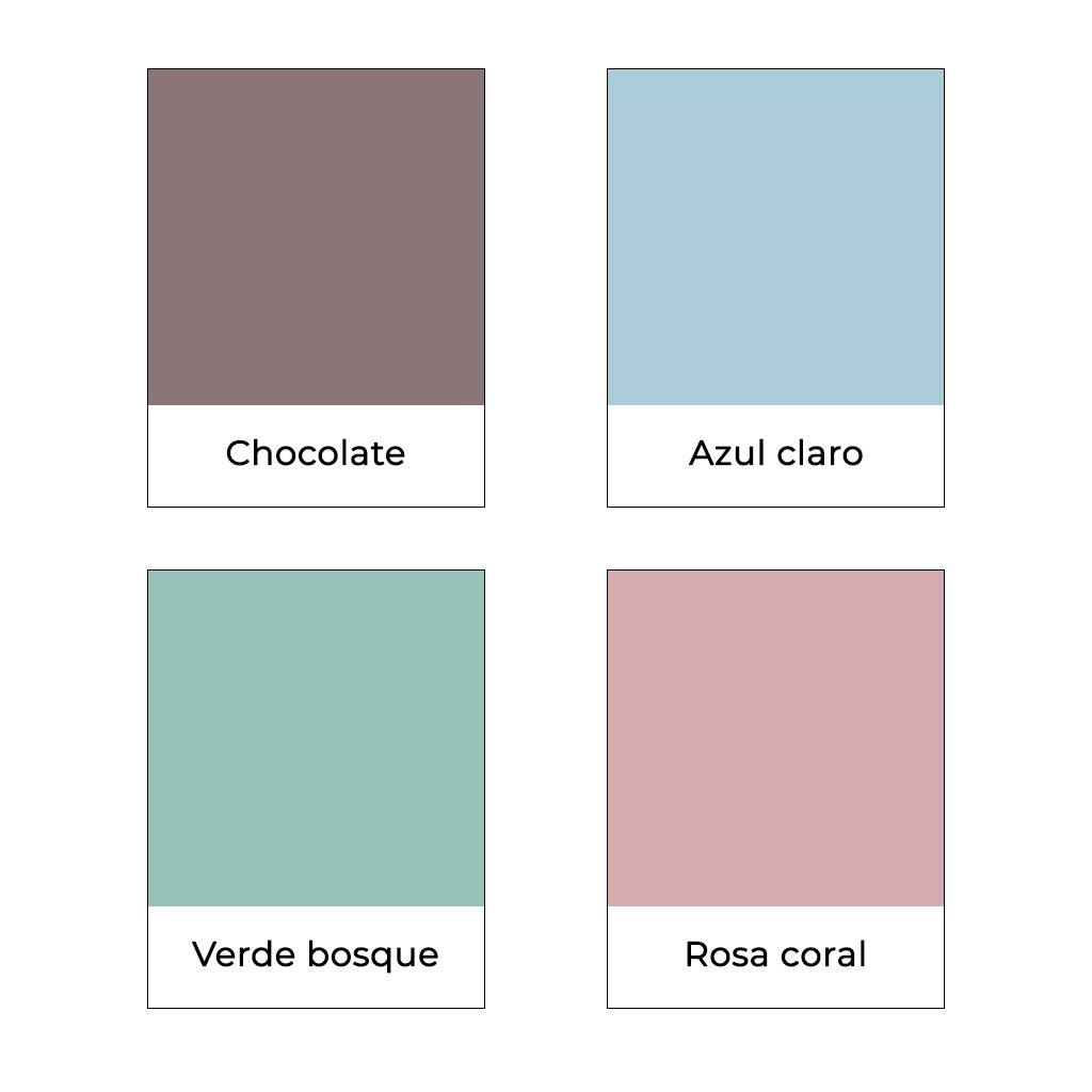 Estuche Escolarizar Personalizado Nombre Colores