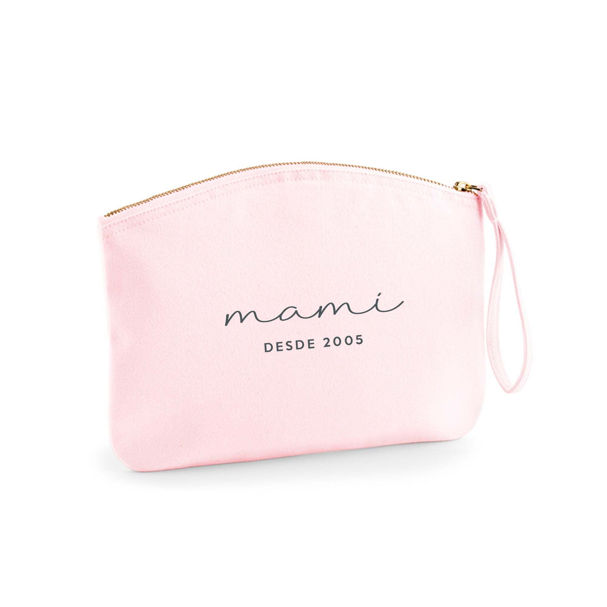Comprar bolsa de mano personalizada para regalar a mamá el día de la madre #color_neceser-rosa