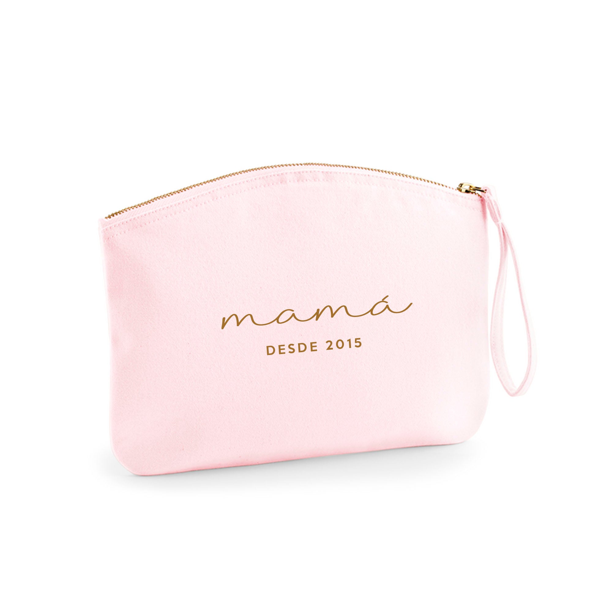 Comprar bolsa de mano personalizada para regalar a mamá el día de la madre #color_neceser-rosa