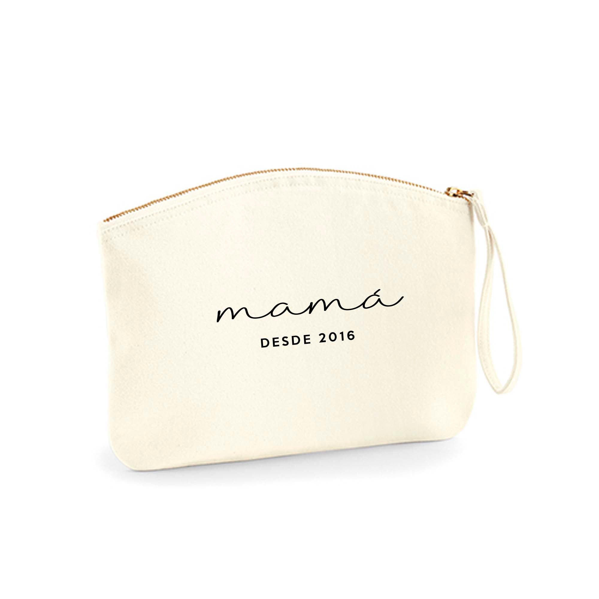 Comprar bolsa de mano personalizada para regalar a mamá el día de la madre #color_neceser-beige