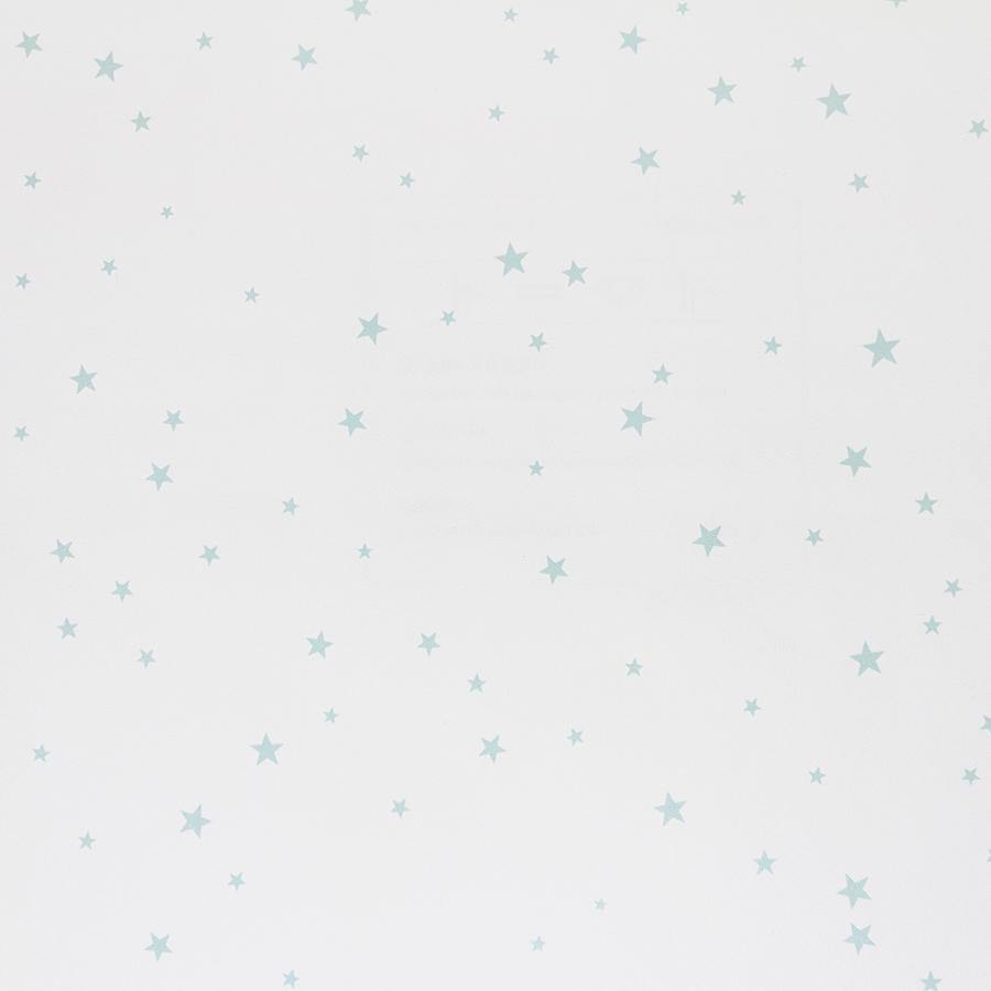 Ideas Decoración Papel Pintado Estrellitas Mint #color_Mint