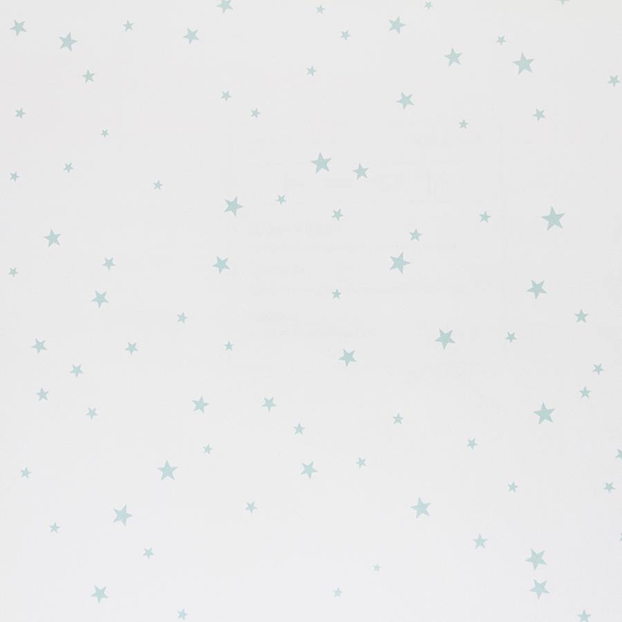 Plano detalle del patrón de Papel Pintado Estrellitas Mint - Nicolasito.es #color_Mint